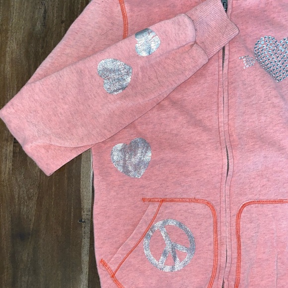 PINK Victoria’s Secret bling zip up jacket xs - Picture 4 of 8